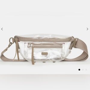 Hammitt Charles Clear Crossbody Belt Bag